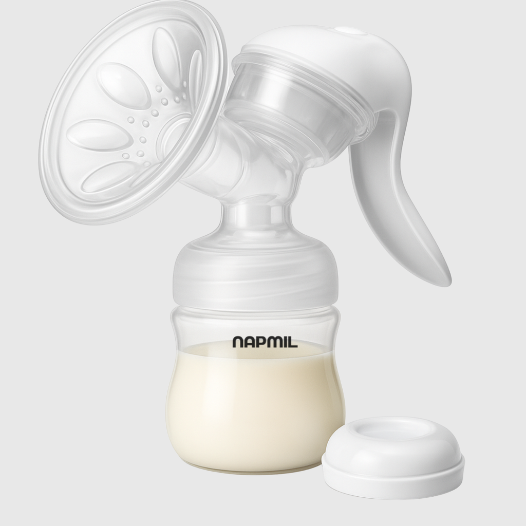 2 and 1 manual breast pump